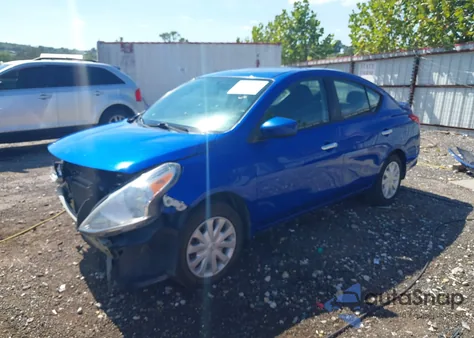 2016 Nissan Versa 1.6 Sv z USA, uszkodzony, nr VIN 3N1CN7AP2GL846178